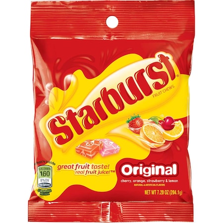 Starburst Starburst Original Fruit Chews Candy 7.2 oz., PK12 159329